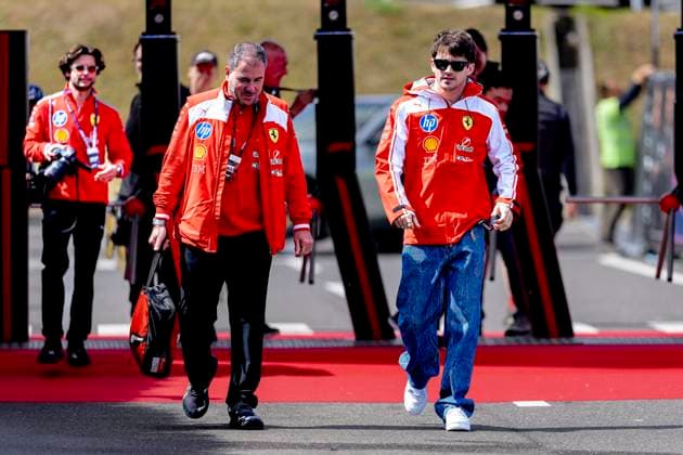 SUZUKA Formula 1 driver Charles Leclerc of Scuderia Ferrari HP during the Formula 1 Japan Suzuka media day at the Suzuka Formula 1 circuit on March 26, 2025 in Suzuka, Japan Photo by DeFodi Images