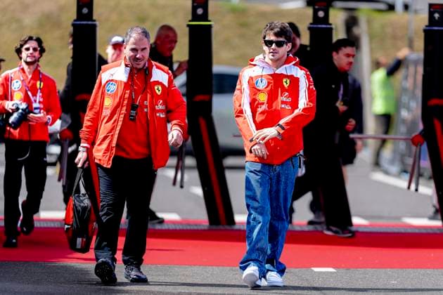 SUZUKA Formula 1 driver Charles Leclerc of Scuderia Ferrari HP during the Formula 1 Japan Suzuka media day at the Suzuka Formula 1 circuit on March 26, 2025 in Suzuka, Japan Photo by DeFodi Images