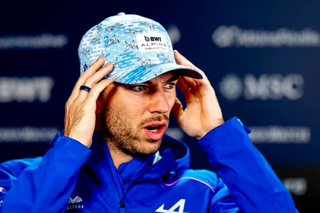 SUZUKA Formula 1 driver Pierre Gasly of BWT Alpine F1 Team during the Formula 1 Japan Suzuka media day at the Suzuka Formula 1 circuit on March 26, 2025 in Suzuka, Japan Photo by DeFodi Images