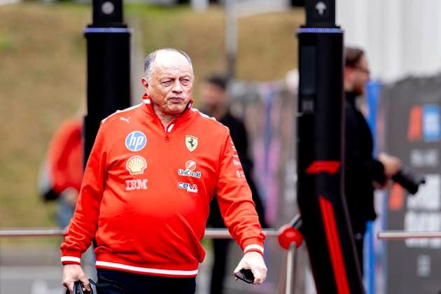 SUZUKA Scuderia Ferrari HP Team Principal Frï¿½dï¿½ric Vasseur during the Formula 1 Japan Suzuka Media Day at the Suzuka Formula 1 circuit on March 26, 2025 in Suzuka, Japan Photo by DeFodi Images