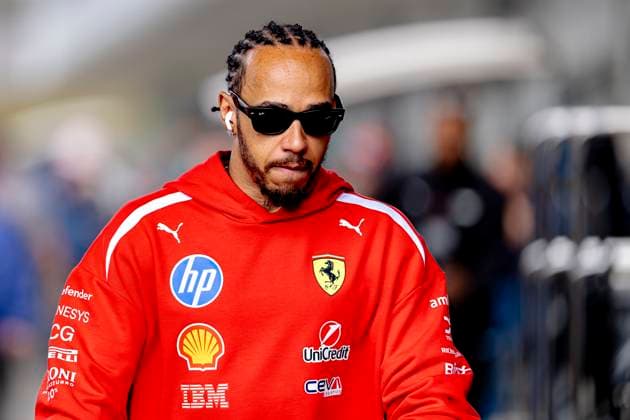 SUZUKA Formula 1 driver Lewis Hamilton of Scuderia Ferrari HP during the Formula 1 Japan Suzuka media day at the Suzuka Formula 1 circuit on March 26, 2025 in Suzuka, Japan Photo by DeFodi Images