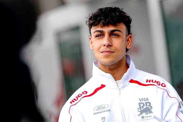 SUZUKA Formula 1 driver Arvid Lindblad of the Visa Cash App Racing Bulls Formula One Team during the Formula 1 Japan Suzuka media day at the Suzuka Formula 1 circuit on March 26, 2025 in Suzuka, Japan Photo by DeFodi Images