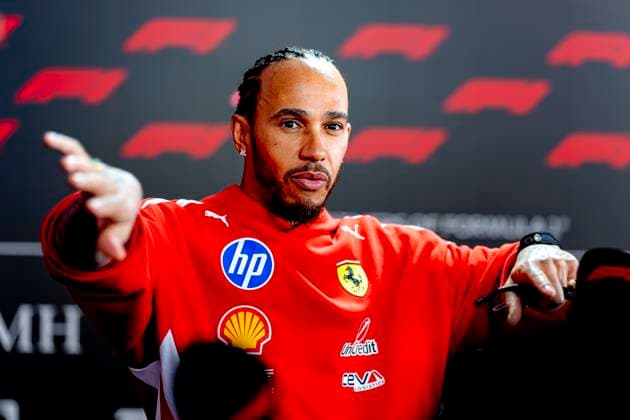 SUZUKA Formula 1 driver Lewis Hamilton of Scuderia Ferrari HP during the Formula 1 Japan Suzuka media day at the Suzuka Formula 1 circuit on March 26, 2025 in Suzuka, Japan Photo by DeFodi Images