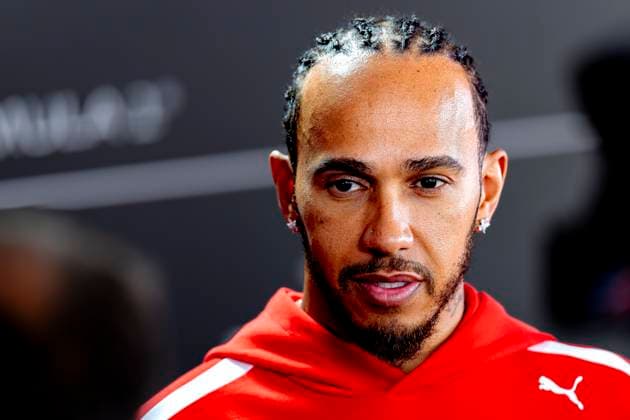 SUZUKA Formula 1 driver Lewis Hamilton of Scuderia Ferrari HP during the Formula 1 Japan Suzuka media day at the Suzuka Formula 1 circuit on March 26, 2025 in Suzuka, Japan Photo by DeFodi Images