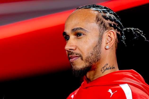 SUZUKA Formula 1 driver Lewis Hamilton of Scuderia Ferrari HP during the Formula 1 Japan Suzuka media day at the Suzuka Formula 1 circuit on March 26, 2025 in Suzuka, Japan Photo by DeFodi Images
