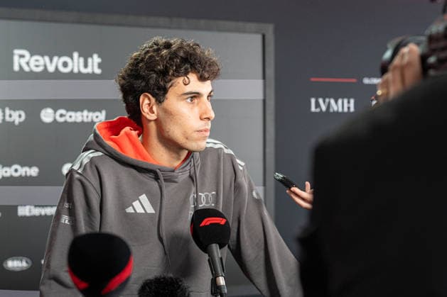 26th March 2026; Suzuka Circuit, Suzuka, Japan; 2026 FIA Formula 1 Japanese Grand Prix; Arrival Day; Gabriel Bortoleto (5) of Brazil and Audi Revolut F1 Team, KeiichixMiyashita Content restricted for UK based newspaper