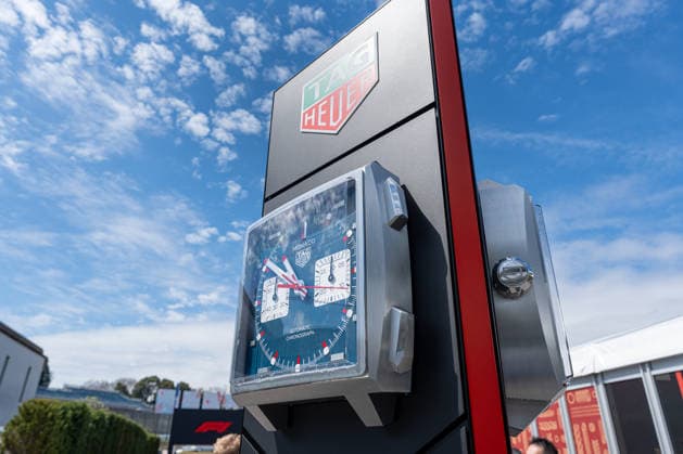 26th March 2026; Suzuka Circuit, Suzuka, Japan; 2026 FIA Formula 1 Japanese Grand Prix; Arrival Day; Display outside of stadium KeiichixMiyashita Content restricted for UK based newspaper