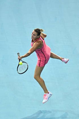 Itau Miami Tennis Open - Aryna Sabalenka Aryna Sabalenka (RUS) during her quarter final round match at the Itau Miami Tennis Open in Miami , USA, on March 25, 2026. Photo by Corinne Dubreuil ABACAPRESS.COM Miami United States  Copyright: xDubreuilxCorinne ABACAx
