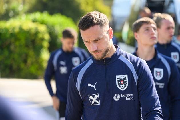 SOCCER - AUT vs GHA, test match MARBELLA,SPAIN,26.MAR.26 - SOCCER - OEFB international test match, Austria vs Ghana, preview, training Team AUT. Image shows Marko Arnautovic (AUT).  GEPAxpictures xChristianxMoser