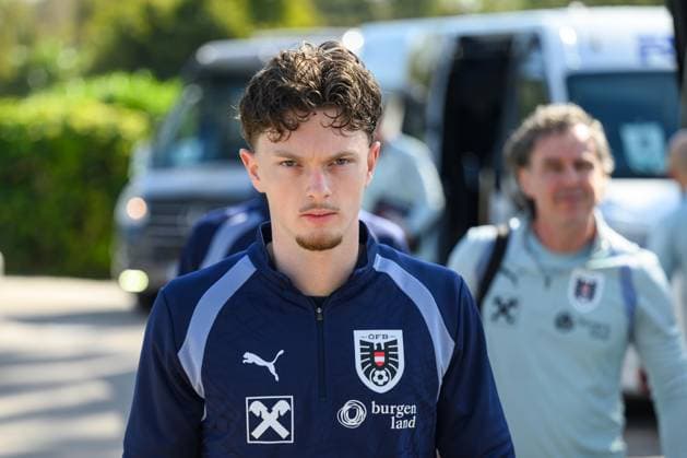 SOCCER - AUT vs GHA, test match MARBELLA,SPAIN,26.MAR.26 - SOCCER - OEFB international test match, Austria vs Ghana, preview, training Team AUT. Image shows Paul Wanner (AUT).  GEPAxpictures xChristianxMoser