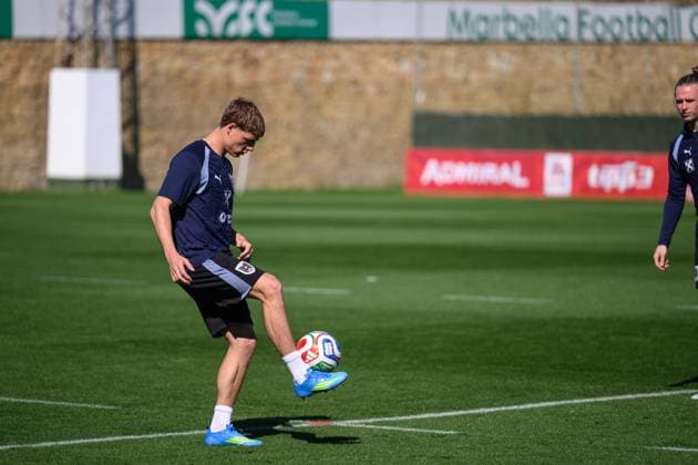 SOCCER - AUT vs GHA, test match MARBELLA,SPAIN,26.MAR.26 - SOCCER - OEFB international test match, Austria vs Ghana, preview, training Team AUT. Image shows Alexander Prass (AUT).  GEPAxpictures xChristianxMoser