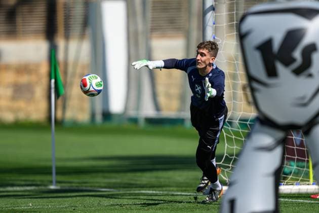 SOCCER - AUT vs GHA, test match MARBELLA,SPAIN,26.MAR.26 - SOCCER - OEFB international test match, Austria vs Ghana, preview, training Team AUT. Image shows Florian Wiegele (AUT).  GEPAxpictures xChristianxMoser