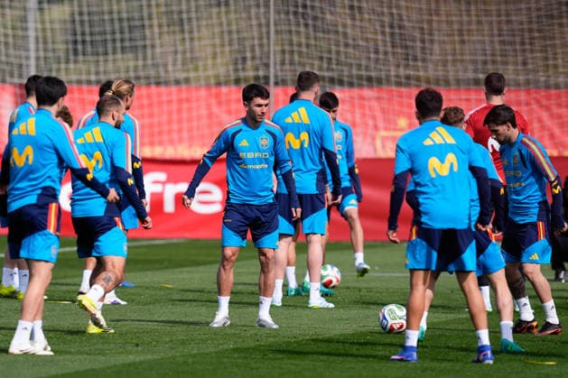 Football, Spain national team, Training