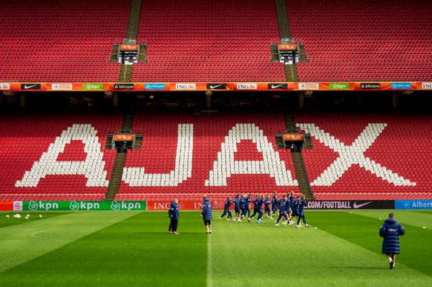 Training with the Norwegian men s national football team Amsterdam , Netherlands 20260326 The Norwegian men s national football team trains at Johan Cruijff ArenA Photo Fredrik Varfjell NTB Amsterdam Netherlands EDITORIAL USE ONLY RESTRICTED USE FOR BETTING COMPANIES  Copyright: xFredrikxVarfjellx xNTBx