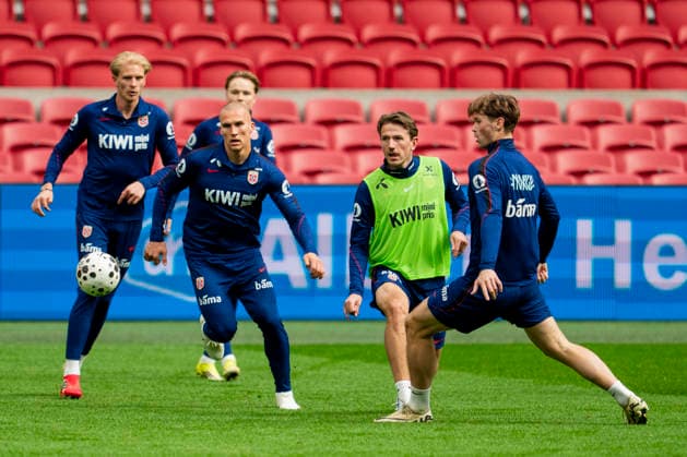 Football, Norway national team, Training