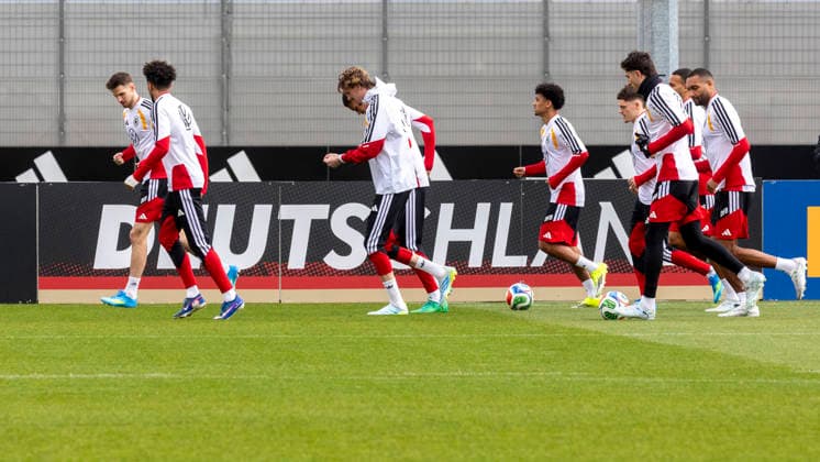 Report 26 03 2026 Final training session for the German mens national team in Herzogenaurach before the match against Switzerland Warm-up for Germany Herzogenaurach Bavaria Germany