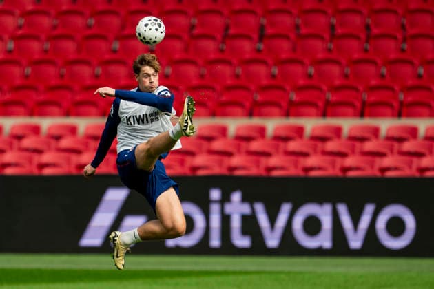 Training with the Norwegian men s national football team Amsterdam , Netherlands 20260326 Henrik Falchener during a training session with the Norwegian men s national football team at Johan Cruijff ArenA Photo Fredrik Varfjell NTB Amsterdam Netherlands EDITORIAL USE ONLY RESTRICTED USE FOR BETTING COMPANIES  Copyright: xFredrikxVarfjellx xNTBx