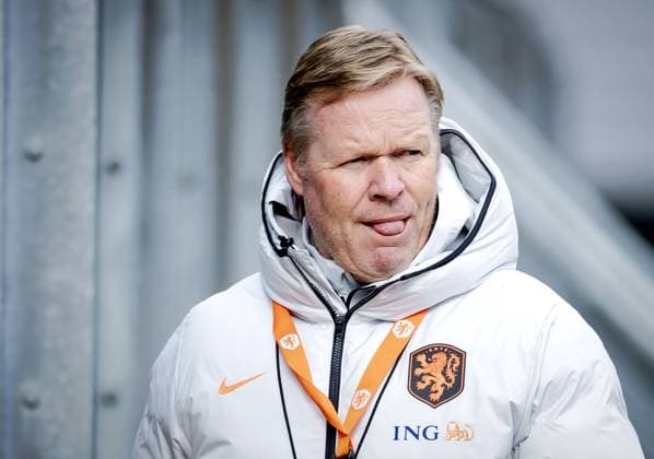 ZEIST - National coach Ronald Koeman during a training session of the Dutch national team, Nationalteam in the week leading up to a friendly match against Norway. ROBIN VAN LONKHUIJSEN ANP xVIxANPxSportx xxANPxIVx 554396063 originalFilename: 554396063.jpg