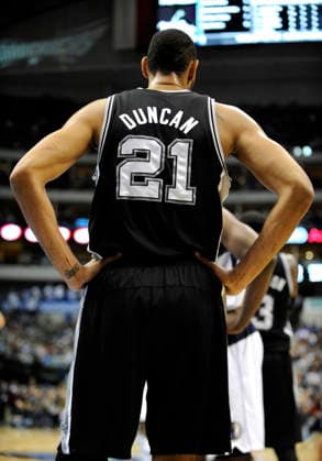 Dec 30, 2012: San Antonio Spurs power forward Tim Duncan 21 during an NBA, Basketball Herren, USA game between the San Antonio Spurs and the Dallas Mavericks at the American Airlines Center in Dallas, TX San Antonio defeated Dallas 111-86 Copyright: xAlbertxPenax
