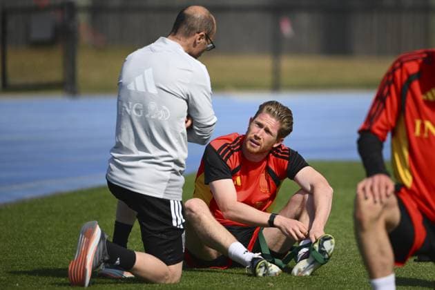 Football, Belgium national team, Training