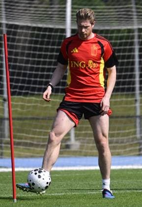 United States v Belgium - FIFA World Cup, WM, Weltmeisterschaft, Fussball Stage Media Activities 26 03 2026 ATLANTA, UNITED STATES - MARCH 26 : De Bruyne Kevin forward of Belgium pictured during a training session ahead the friendly game between United States of America and Belgium as part of a pre-World Cup 2026 training camp on March 26, 2026 in Atlanta, United States, 26 03 2026 Atlanta United States  Copyright: xPeterxDexVoechtx