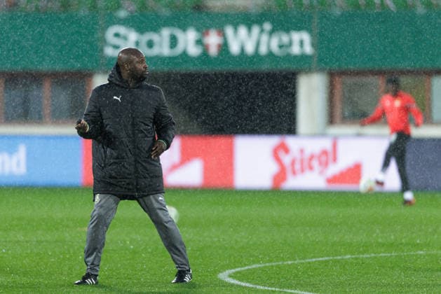 SOCCER - AUT vs GHA, test match VIENNA,AUSTRIA,26.MAR.26 - SOCCER - OEFB international test match, Austria vs Ghana, preview, training Team GHA. Image shows head coach Otto Addo (GHA).  GEPAxpictures xArminxRauthner