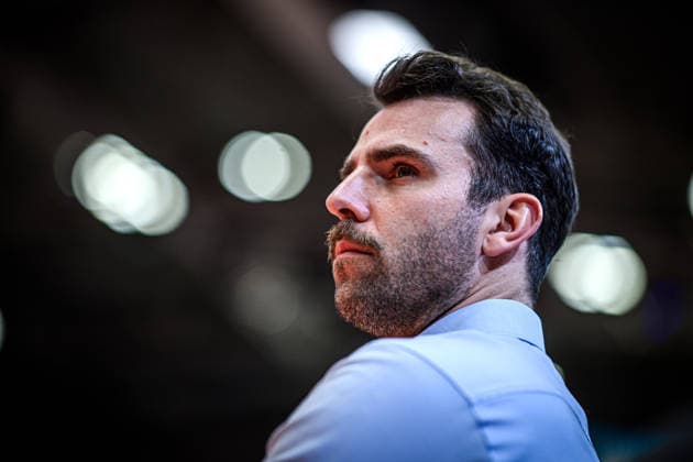easycredit BBL Basketball Bundesliga 2025 2026 Catch-up match 5 matchday 26 03 2026 Science City Jena vs Veolia Towers Hamburg Coach Benka Barloschky Hamburg , Portrait Sparkassen Arena