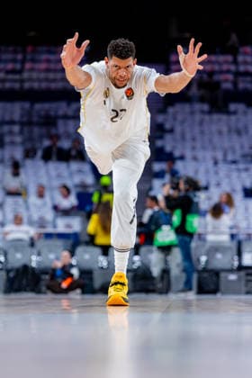 ESP Real Madrid v Anadolu Efes Istanbul Euroleague Edy Tavares of Real Madrid during the Euroleague match, between Real Madrid and Anadolu Efes Istanbul played at Movistar Arena Stadium on March 26, 2026 in Madrid Spain Madrid Spain Basketball Copyright: xAlbaxPachecox xAgenciaxLOFx