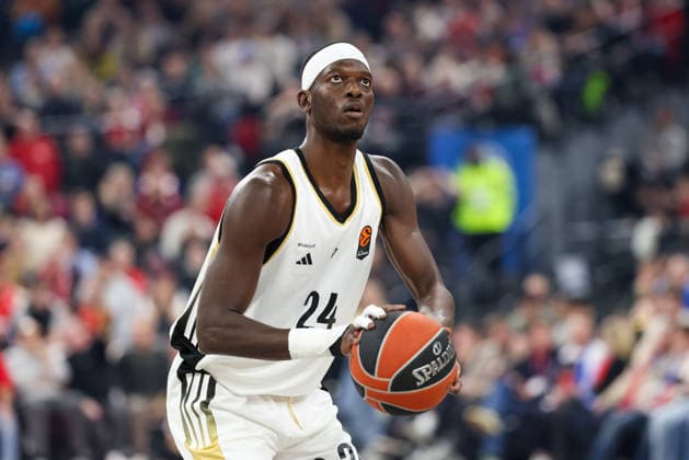 Mbaye Ndiaye LDLC ASVEL Villeurbanne, 24 , GER, FC Bayern Basketball vs LDLC ASVEL Villeurbanne, Basketball, Euroleague, Matchday 34, Season 2025 2026, 26 03 2026, GER, FC Bayern Basketball vs LDLC ASVEL Villeurbanne, Basketball, Euroleague, Matchday 34, Season 2025 2026, 26 03 2026 Munich Copyright: xEibner-Pressefoto JennixMaulx EP_JML