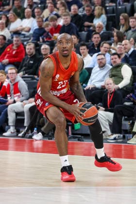 Isiaha Mike FC Bayern Basketball, 22 , GER, FC Bayern Basketball vs LDLC ASVEL Villeurbanne, Basketball, Euroleague, 34 Matchday, Season 2025 2026, 26 03 2026, GER, FC Bayern Basketball vs LDLC ASVEL Villeurbanne, Basketball, Euroleague, 34 Matchday, Season 2025 2026, 26 03 2026 Munich Copyright: xEibner-Pressefoto JennixMaulx EP_JML