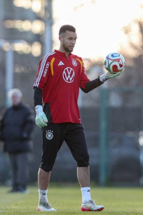 26 03 2026, xtgx, football, U21 national team, final training emspor, v l Mio Backhaus Germany DFL DFB REGULATIONS PROHIBIT ANY USE OF PHOTOGRAPHS as IMAGE SEQUENCES and or QUASI VIDEO Wolfsburg