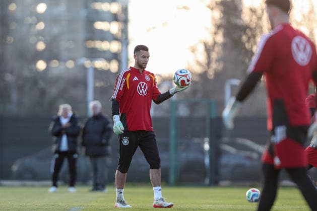 26 03 2026, xtgx, football, U21 national team, final training emspor, v l Mio Backhaus Germany DFL DFB REGULATIONS PROHIBIT ANY USE OF PHOTOGRAPHS as IMAGE SEQUENCES and or QUASI VIDEO Wolfsburg