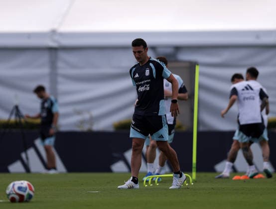 Lionel Messi Training of the Argentine National Team Copyright: xxx