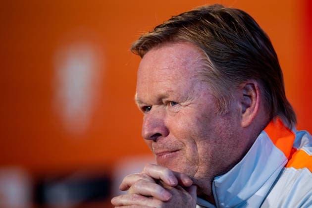 ZEIST, NETHERLANDS - MARCH 26: Netherlands head coach Ronald Koeman during a press conference, PK, Pressekonferenz at the KNVB Campus on March 26, 2026 in Zeist, Netherlands.  Copyright: xRenexNijhuis MBxMediax