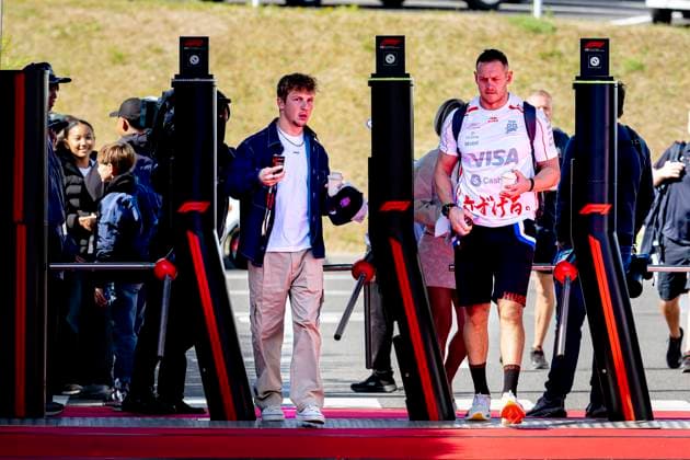 SUZUKA Formula 1 driver Liam Lawson of Visa Cash App Racing Bulls Formula One Team during the Formula 1 Japan Suzuka free practice at the Suzuka Formula 1 circuit on March 27, 2025 in Suzuka, Japan Photo by DeFodi Images
