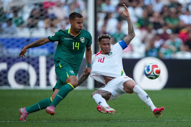 Football, Test match, Bolivia - Mexico