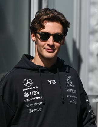 F1 Japanese Grand Prix 2026 - Practice Session SUZUKA, JAPAN MARCH 27: George Russell of the Mercedes-AMG Petronas F1 Team arrives at Suzuka Circuit ahead of the 2026 Japanese Grand Prix on March 27, 2026 in Suzuka, Mie Prefecture, Japan. Suzuka Japan  Copyright: xArturxWidakx originalFilename:widak-f1japane260327_npVaU.jpg