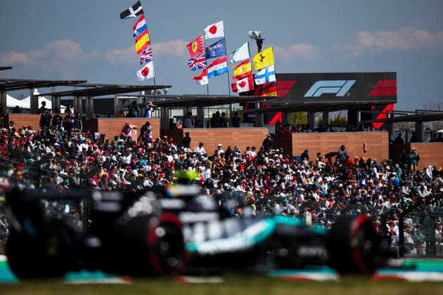 F1 - JAPANESE GRAND PRIX 2026 12 KIMI ANTONELLI Andrea (ita), Mercedes AMG F1 Team W17, action during the Formula 1 Japanese Grand Prix 2026, 3rd round of the 2026 Formula One World Championship, WM, Weltmeisterschaft from March 27 to 29, 2026 on the Suzuka Circuit, in Suzuka, Japan - SuzukaJapan  Copyright: xDPPIx