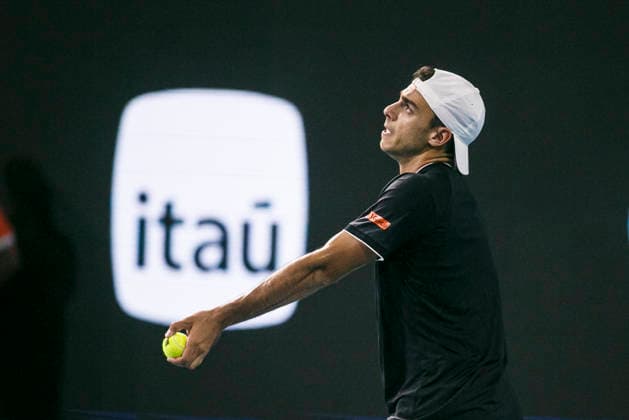 Miami Open Presented by Itau 2026 - March 26 Miami, Florida - March 26: play, react and celebrate during the match between Alexander Zverev of Germany vs Francisco Cerundolo of Argentina on day 10 of the Miami Open at Hard Rock Stadium on March 26, 2026 in Miami, Florida, United States. Copyright: xLatinxSportxImagesx