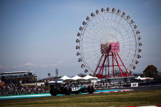 F1 - JAPANESE GRAND PRIX 2026 63 RUSSELL George (gbr), Mercedes AMG F1 Team W17, action during the Formula 1 Japanese Grand Prix 2026, 3rd round of the 2026 Formula One World Championship, WM, Weltmeisterschaft from March 27 to 29, 2026 on the Suzuka Circuit, in Suzuka, Japan - SuzukaJapan  Copyright: xDPPIx
