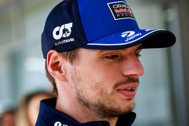 27th March 2026; Suzuka Circuit, Suzuka, Japan; 2026 FIA Formula 1 Japanese Grand Prix; Free Practice Day; Number 3 Oracle Red Bull driver Max Verstappen in the paddock at the Aramco Japanese Grand Prix StephenxBlackberry Content restricted for UK based newspaper