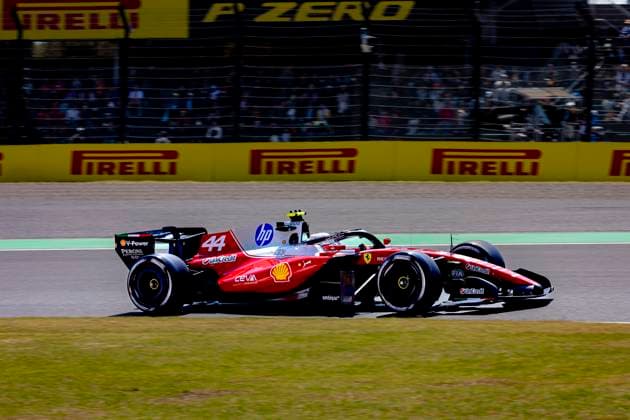 SUZUKA Formula 1 driver Lewis Hamilton of Scuderia Ferrari HP during the Formula 1 Japan Suzuka free practice at the Suzuka Formula 1 circuit on March 27, 2025 in Suzuka, Japan Photo by DeFodi Images