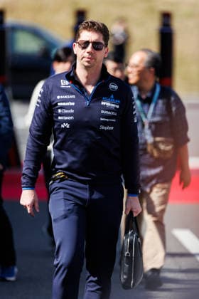 Formula 1, Day 1, Japanese Grand Prix 2026, Suzuka, Japan - Friday 27 March 2026. Atlassian Williams Racing Team Principal James Vowles in the paddock ahead of the F1 Grand Prix of Japan at the Suzuka Circuit Suzuka Japan Copyright: xGeorgexHitchensx xSOPAxImagesx gh_japanesegp2026_fri_paddock_13