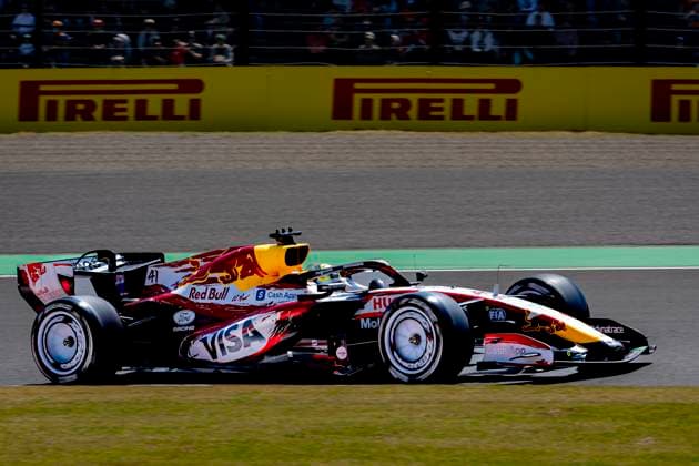 SUZUKA Formula 1 driver Liam Lawson of Visa Cash App Racing Bulls Formula One Team during the Formula 1 Japan Suzuka free practice at the Suzuka Formula 1 circuit on March 27, 2025 in Suzuka, Japan Photo by DeFodi Images