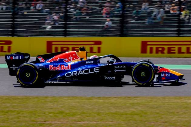 SUZUKA Formula 1 driver Max Verstappen of Oracle Red Bull Racing during the Formula 1 Japan Suzuka free practice at the Suzuka Formula 1 circuit on March 27, 2025 in Suzuka, Japan Photo by DeFodi Images