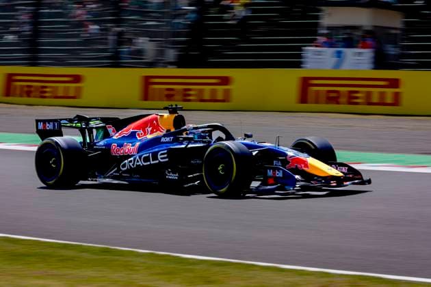 SUZUKA Formula 1 driver Max Verstappen of Oracle Red Bull Racing during the Formula 1 Japan Suzuka free practice at the Suzuka Formula 1 circuit on March 27, 2025 in Suzuka, Japan Photo by DeFodi Images