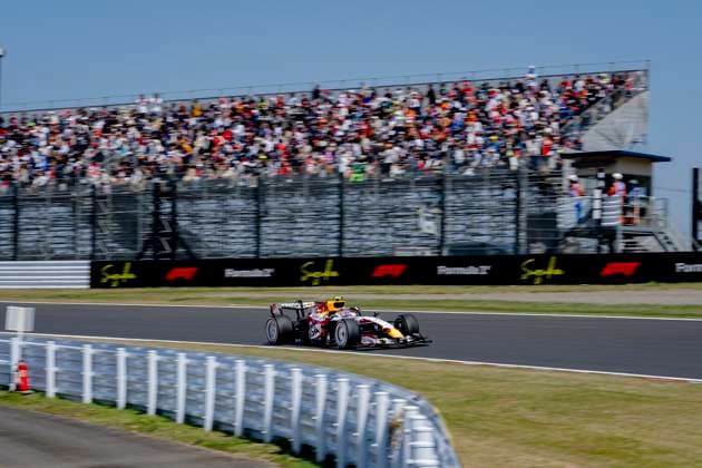 SUZUKA Formula 1 driver Liam Lawson of Visa Cash App Racing Bulls Formula One Team during the Formula 1 Japan Suzuka free practice at the Suzuka Formula 1 circuit on March 27, 2025 in Suzuka, Japan Photo by DeFodi Images