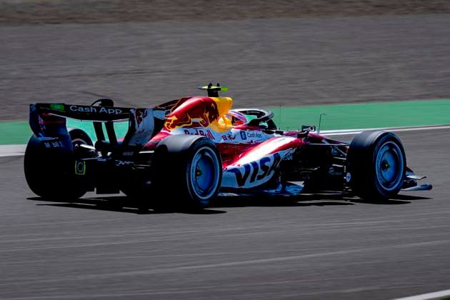 SUZUKA Formula 1 driver Liam Lawson of Visa Cash App Racing Bulls Formula One Team during the Formula 1 Japan Suzuka free practice at the Suzuka Formula 1 circuit on March 27, 2025 in Suzuka, Japan Photo by DeFodi Images