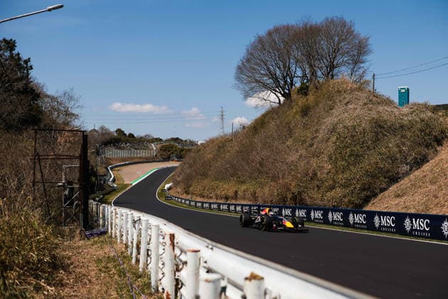 F1 - JAPANESE GRAND PRIX 2026 03 VERSTAPPEN Max (nld), Red Bull Racing Ford RB22, action during the Formula 1 Japanese Grand Prix 2026, 3rd round of the 2026 Formula One World Championship, WM, Weltmeisterschaft from March 27 to 29, 2026 on the Suzuka Circuit, in Suzuka, Japan - SuzukaJapan  Copyright: xEricxAlonsox