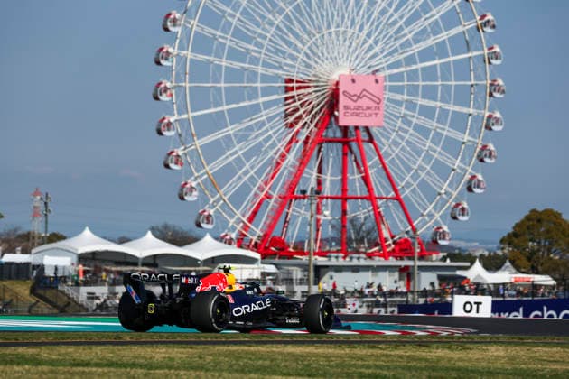 F1 - JAPANESE GRAND PRIX 2026 06 HADJAR Isack (fra), Red Bull Racing Ford RB22, action during the Formula 1 Japanese Grand Prix 2026, 3rd round of the 2026 Formula One World Championship, WM, Weltmeisterschaft from March 27 to 29, 2026 on the Suzuka Circuit, in Suzuka, Japan - SuzukaJapan  Copyright: xDPPIx